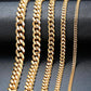 Gold link bracelet