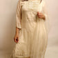 Off white gharara suit