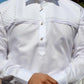 White pathani suit - Selina Habibti Attire