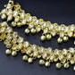 Kundan jhumer anklets