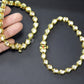 Single line kundan anklets