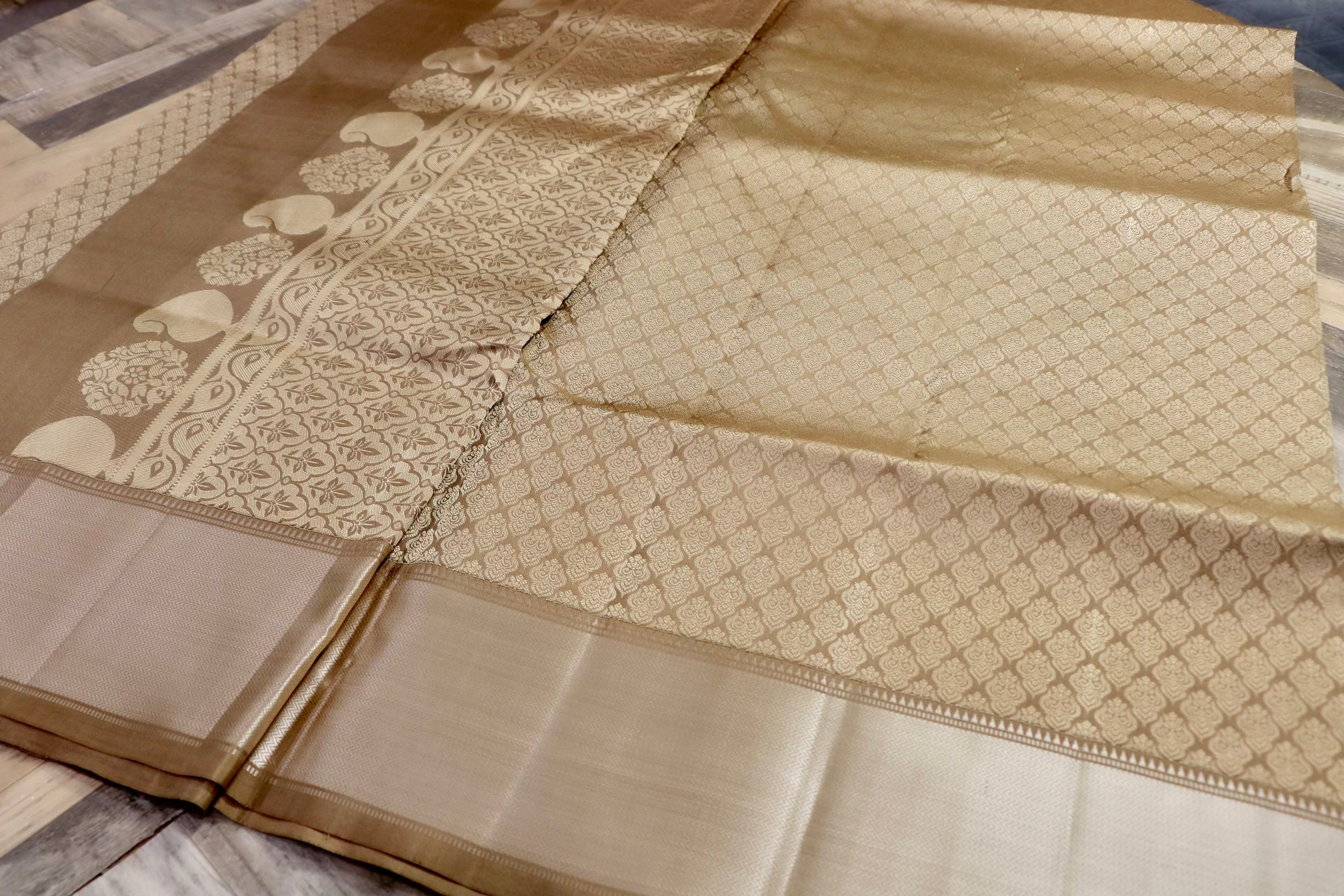 Pure handloom kanchipuram saree – Selina Habibti Attire