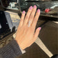 Long leaf design ring