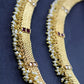 Gold bridal anklets