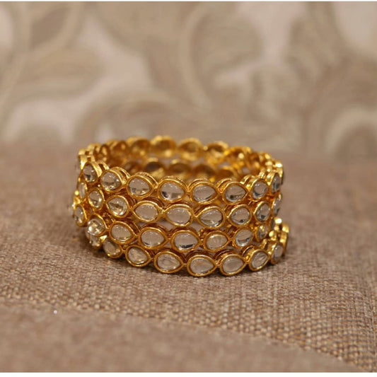 Kundan style bangles - Selina Habibti Attire