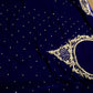 Royal blue velvet bridal lehenga - Selina Habibti Attire