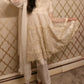 White gold net formal wear suit