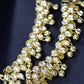 Kundan jhumer anklets