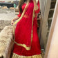 Red and gold lehenga - Selina Habibti Attire