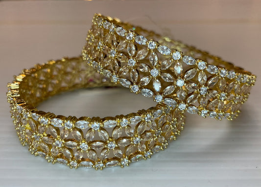 Diamond cut bangles - Selina Habibti Attire