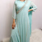 Babyblue royal one piece gown