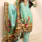 Mint blue embroidered lawn suit