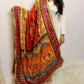 Chinon multi color mirror duppata