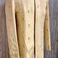 Classy beige gold Sherwani - Selina Habibti Attire