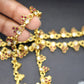 Bronze Gold plated anklets