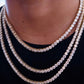 Diamond cut gold chain
