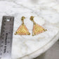 Triangle shaped earring - Selina Habibti Attire