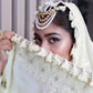 Kundan pearl head jewelry piece - Selina Habibti Attire